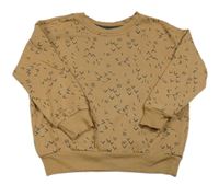 Hnědá vzorovaná mikina zn. George