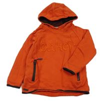 Čevrná mikina s kapucí Baker