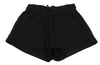 Černé teplákové kraťasy H&M