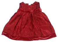 Červené šaty se vzorem Bhs