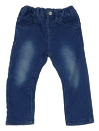 Modré teplákové rifle Ergee 