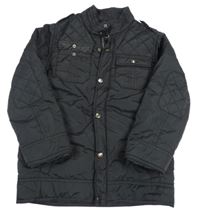 Černá šusťáková zimní bunda Matalan