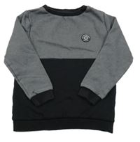 Šedo-černá mikina George