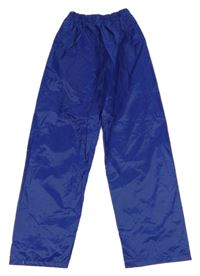 Kobaltově modré nepromokavé kalhoty 