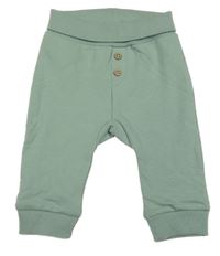 Khaki tepláky s knoflíčky Topomini