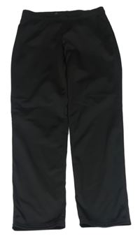 Černé funkční sportovní tepláky Decathlon