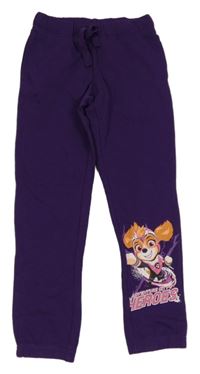 Purpurové tepláky s PAW PATROL - Skye nickelodeon