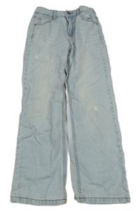 Světlemodré rifle s prošoupáním ZEEMAN