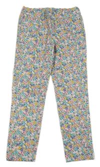 Bílo-kytičkované džegíny carter's