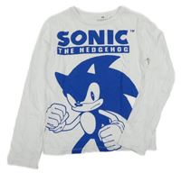 Bílé triko se Sonicem H&M