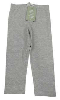 Nové - šedé melírované capri legíny H&M