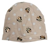 Světlepudrová puntíkatá čepice s Minnie H&M