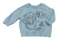 Světlemodrá mikina s Lvím králem Primark