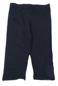 Tmavomodré capri legíny H&M