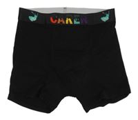 Černé cyklistické boxerky
