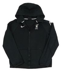 Černá propínací mikina s L.F.C. a kapucí zn. Nike