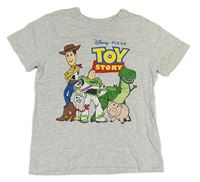 Šedé melírované tričko s ToyStory Disney