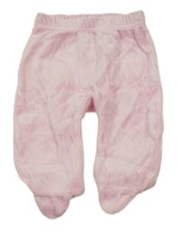 Světlerůžové sametové polodupky 