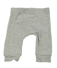 Šedé žebrované lehké tepláky George