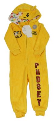 Nové - Žlutá plyšová kombinéza - Pudsey