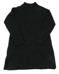 Černé svetrové šaty Lily & Dan