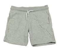 Světlešedé melírované teplákové kraťasy C&A