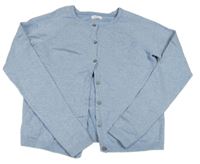 Světlemordrý propínací svetr Next