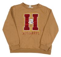 Hnědá mikina s písmenem - Harry Potter H&M