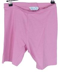 Dámské růžové elastické kraťasy Primark 
