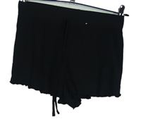 Dámké černé žebrované kraťasy Primark 