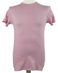 Pánské světlerůžové tričko Primark 