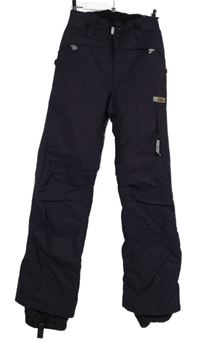 Dámské fialové šusťákové funkční oteplovačky Protest 