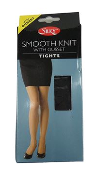 Nové - Dámské černé silonky Silky 