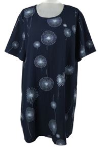 Dámské tmavomodré vzorované šaty Emery Rose 