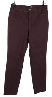 Dámské vínové skinny rifle Gardeur 