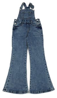 Modré laclové rifle Shein