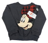 Nové - Antracitová mikina s Minnie F&F