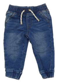 Modré teplákové cuff cargo rifle Primark