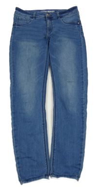 Modré hig waist rifle Page one young