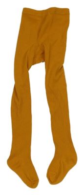 Hořčicové punčocháče bez šlapiček Ergee