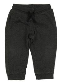 Tmavošedé tepláky H&M