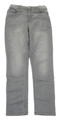 Šedé teplákové skinny rifle Dunnes