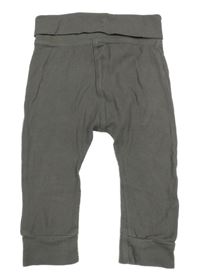 Šedé žebrované tepláky Nutmeg 