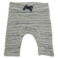 Tmavomodro-bílé pruhované tepláky Smile