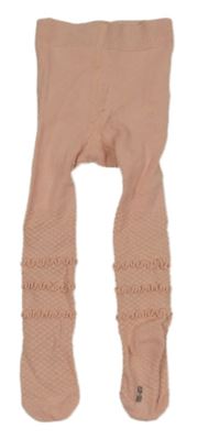 Světlerůžové punčocháče Topomini