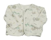 Bílá propínací mikina s Dumbem 