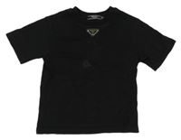 Černé tričko s logem Prada