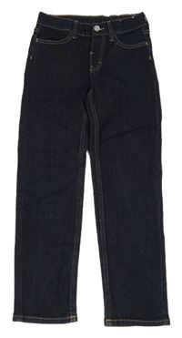 Tmavomodré slim rifle H&M