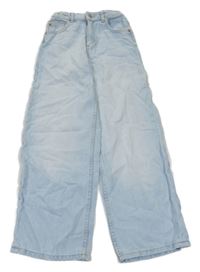 Světlemodré wide rifle H&M