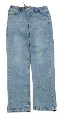 Modré plísňové teplákové rifle little kids